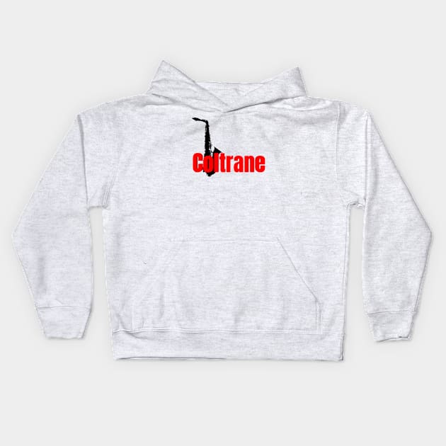 Coltrane Red & Black Kids Hoodie by Trigger413